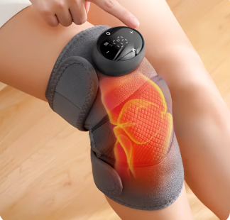 Rechargeable heated knee massager - Relieves shoulder vibration and relieves elbow pain - Customized heating settings - A though